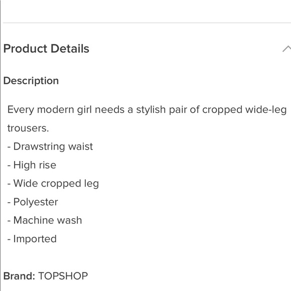 Topshop Metallic Striped Pants - Picture 4 of 4